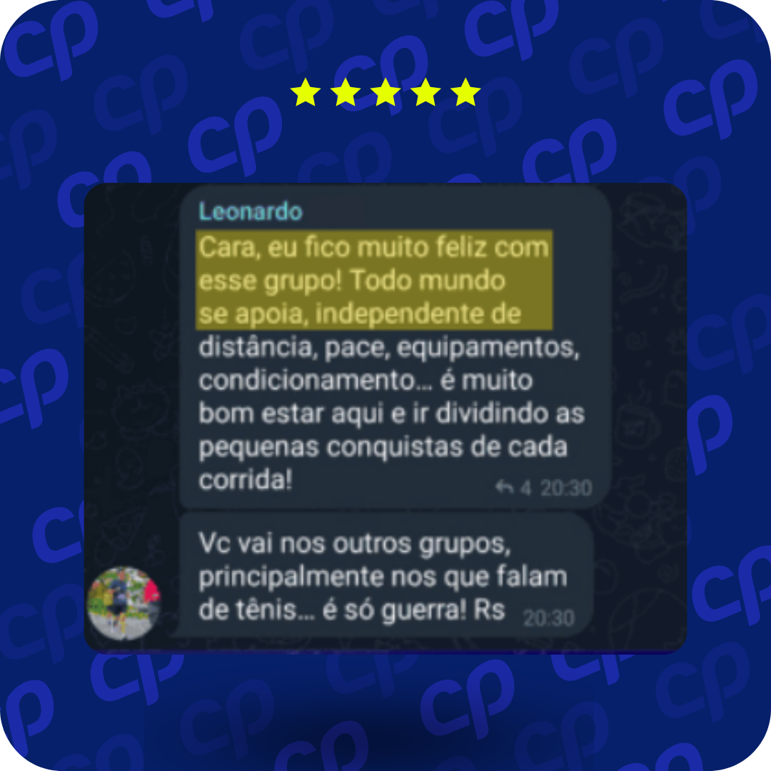 Depoimento de Leonardo sobre apoio da comunidade